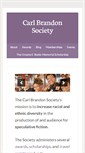Mobile Screenshot of carlbrandon.org